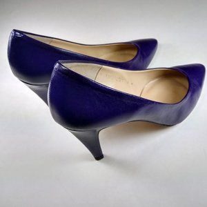 Caressa Purple High Heel Pumps
